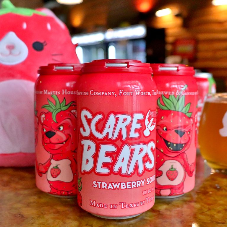 Strawberry Scare Bears Square