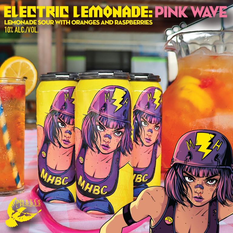 Electric Lemonade Pink Wave Promo Pic Square